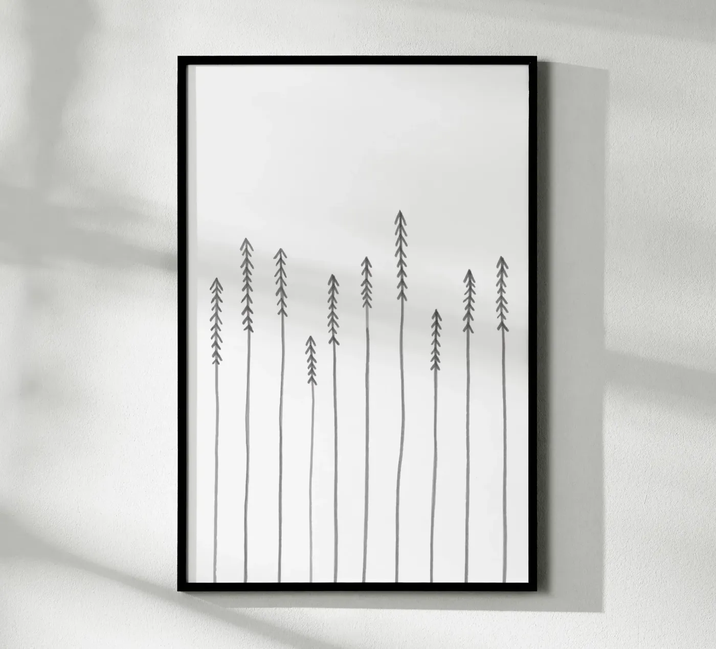 Pine Forest Poster von KRUTH DESIGN