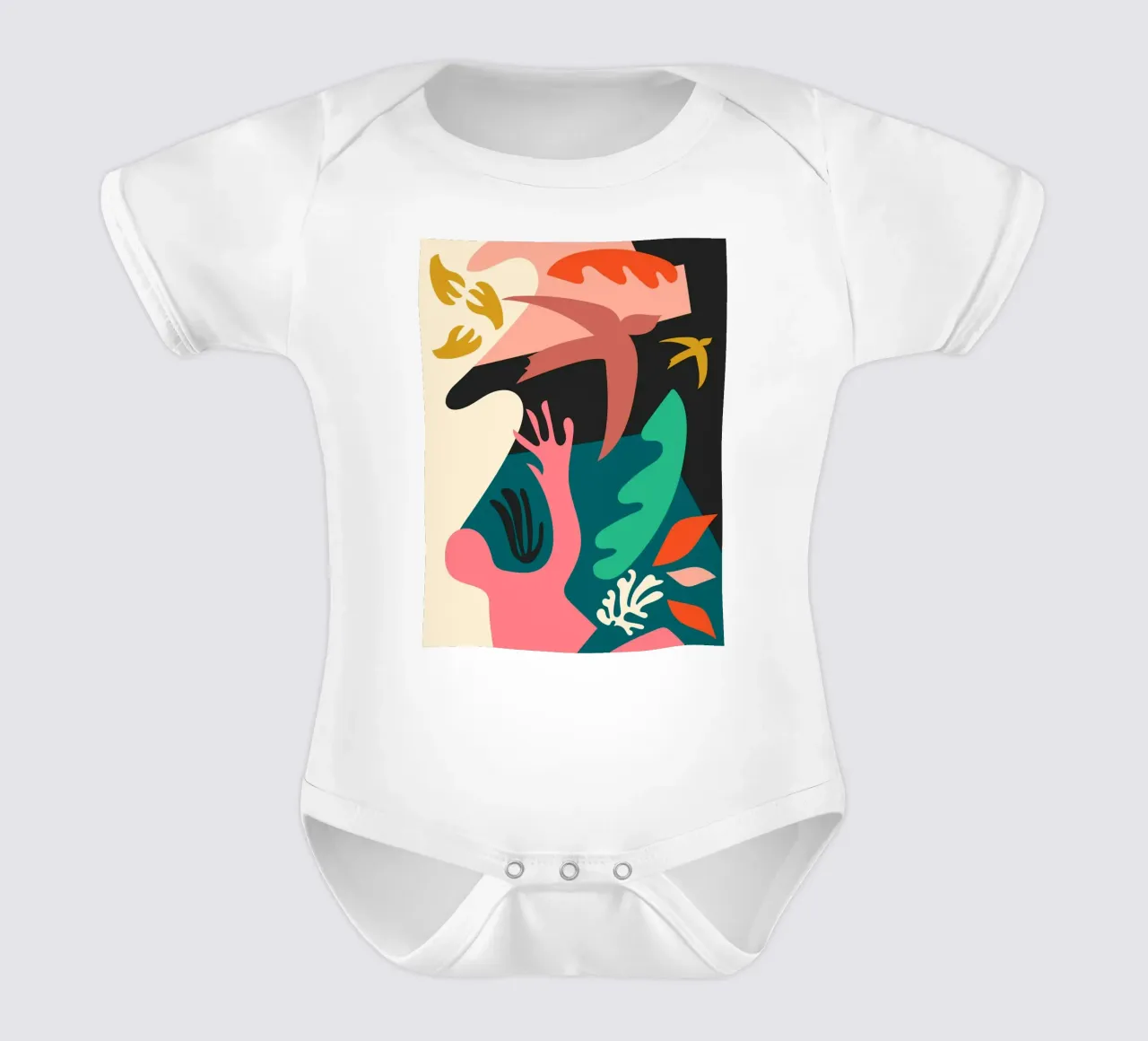 MYTISSE II body neonato maniche corte da susanapaz