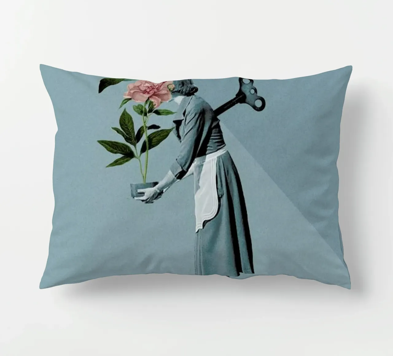 Freedom is Routine cuscino da Maarten Léon