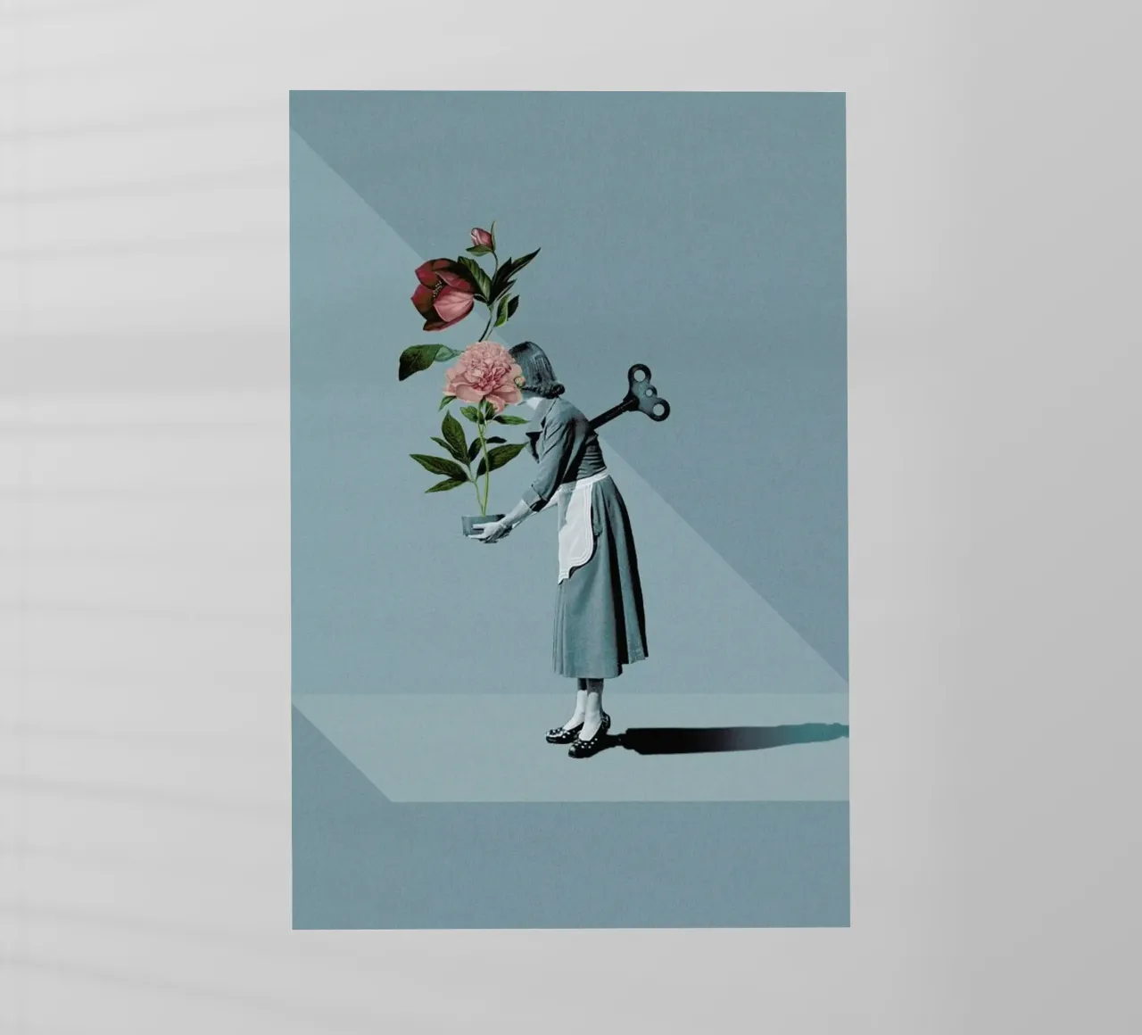 Freedom is Routine pellicola backlit da Maarten Léon