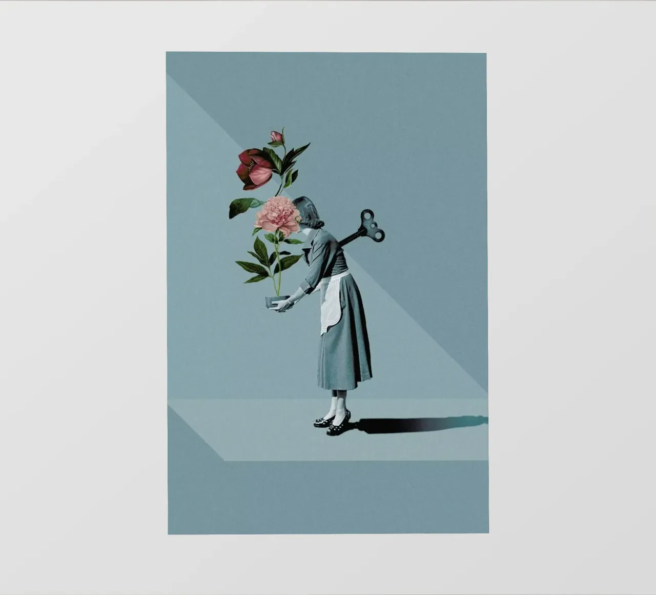 Freedom is Routine pellicola backlit da Maarten Léon