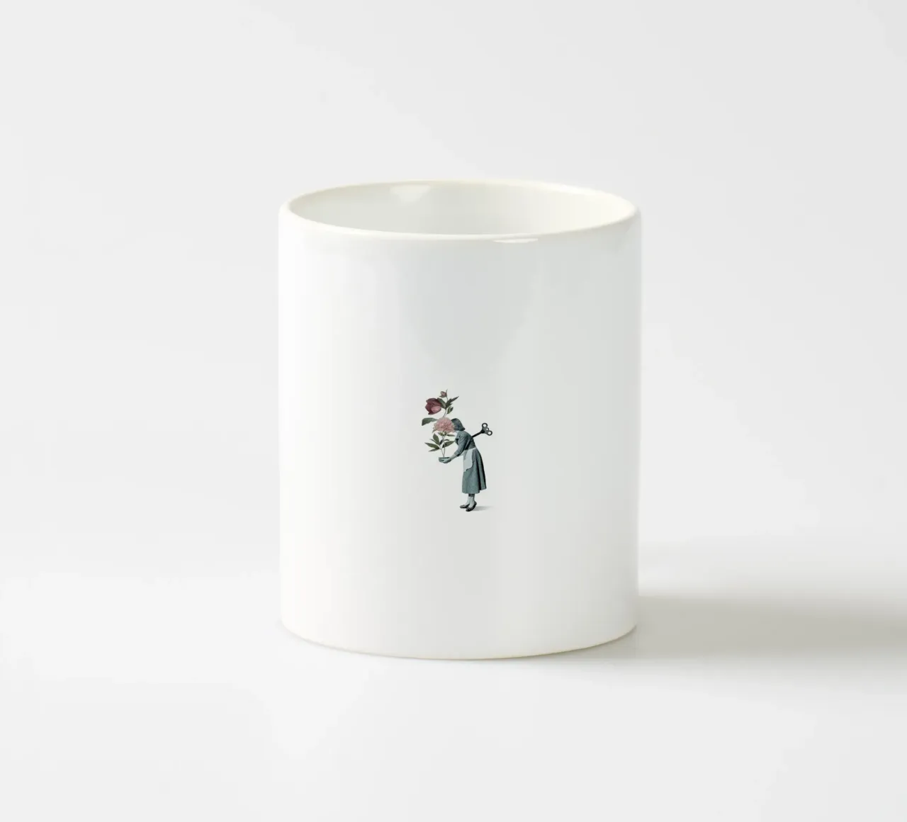 Freedom is Routine tazza in ceramica da Maarten Léon