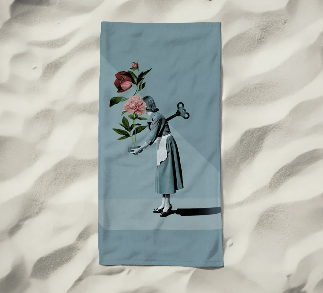 Freedom is Routine telo mare da Maarten Léon