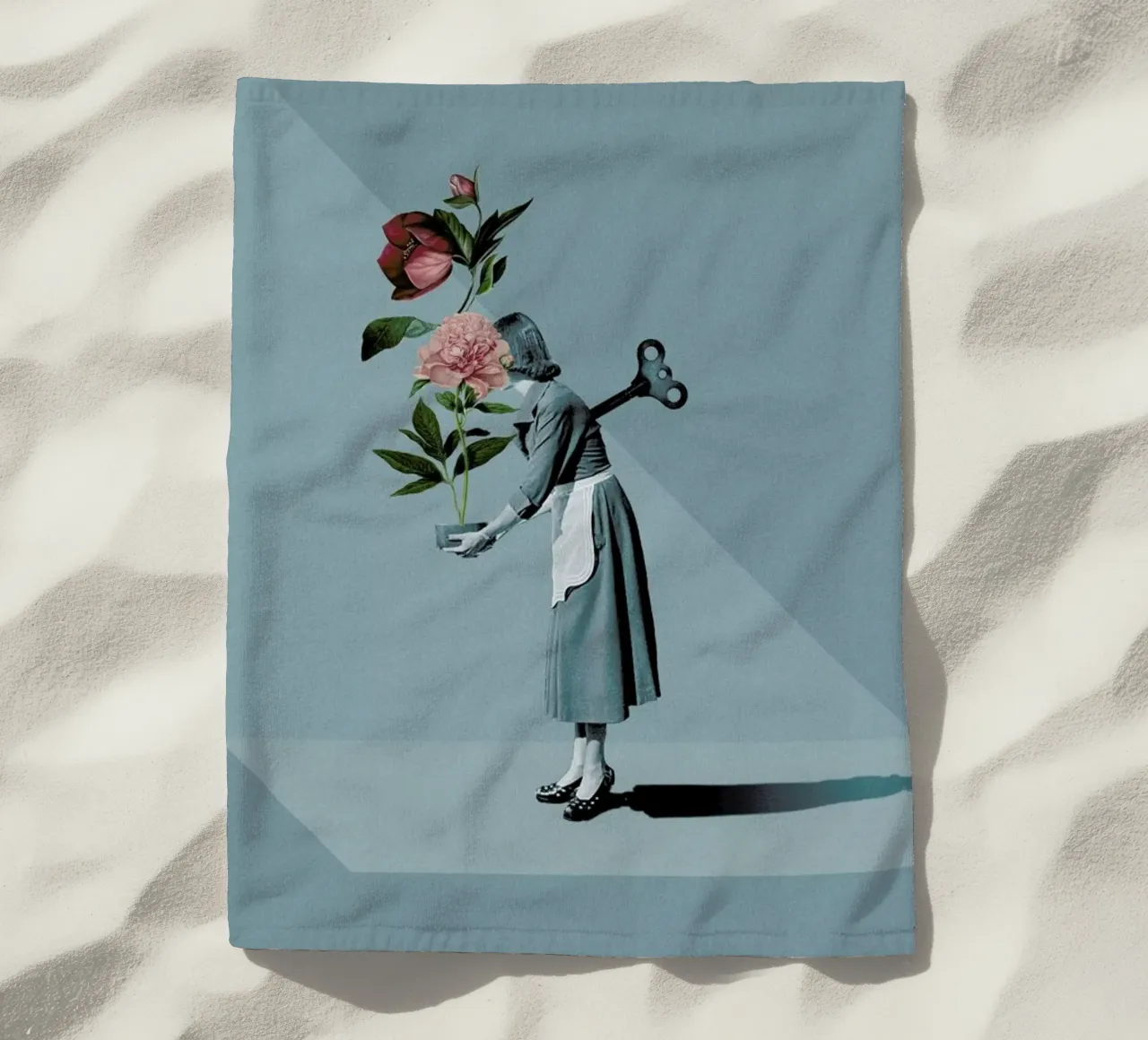 Freedom is Routine telo mare da Maarten Léon