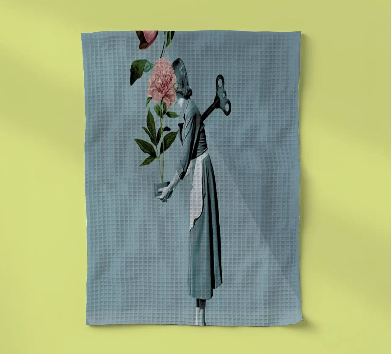 Freedom is Routine canovaccio da cucina da Maarten Léon