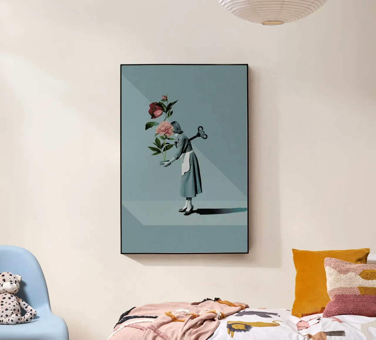 Freedom is Routine plexiglass da Maarten Léon