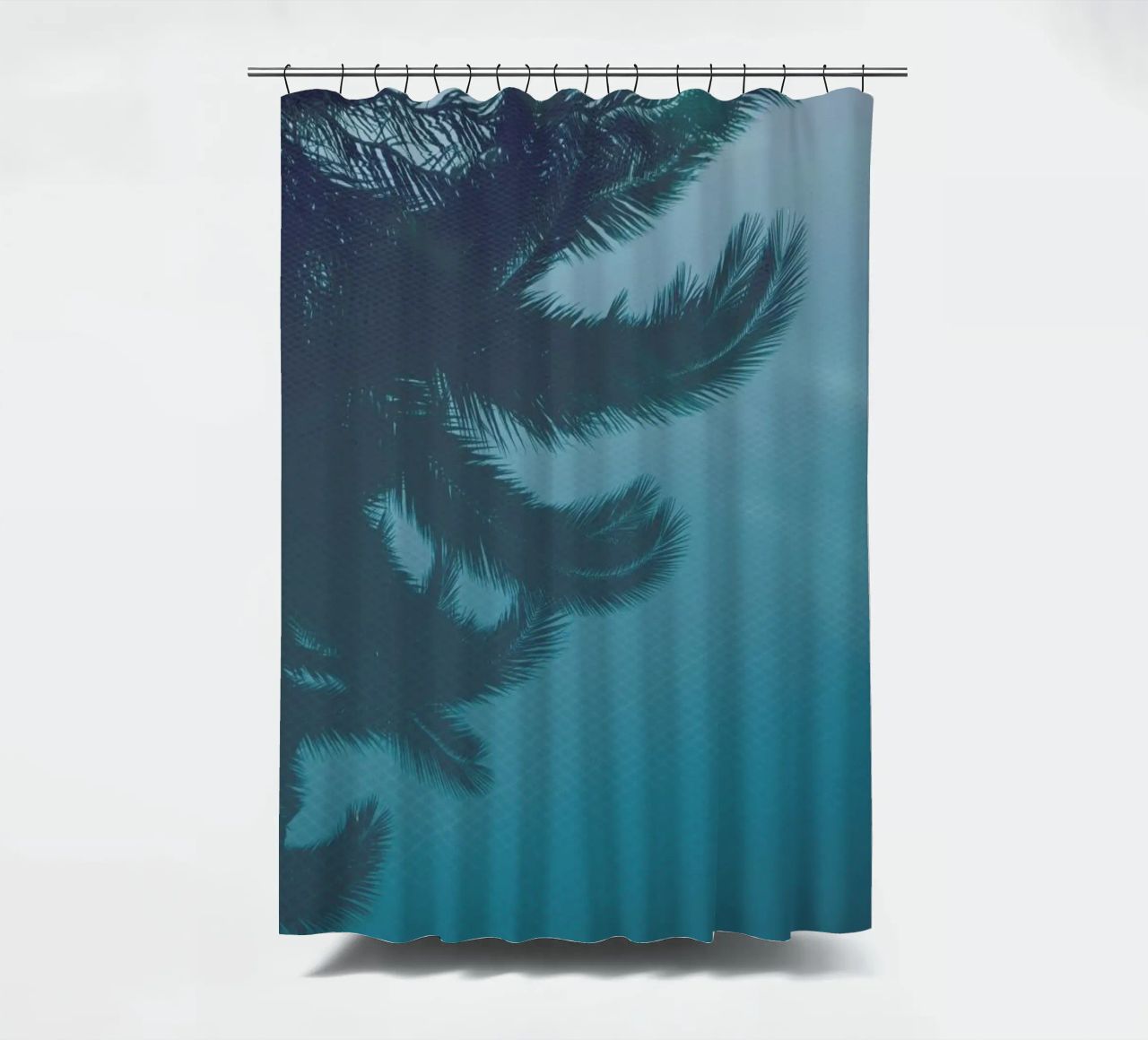 Palms In The Pool tenda da doccia da Studio Nahili
