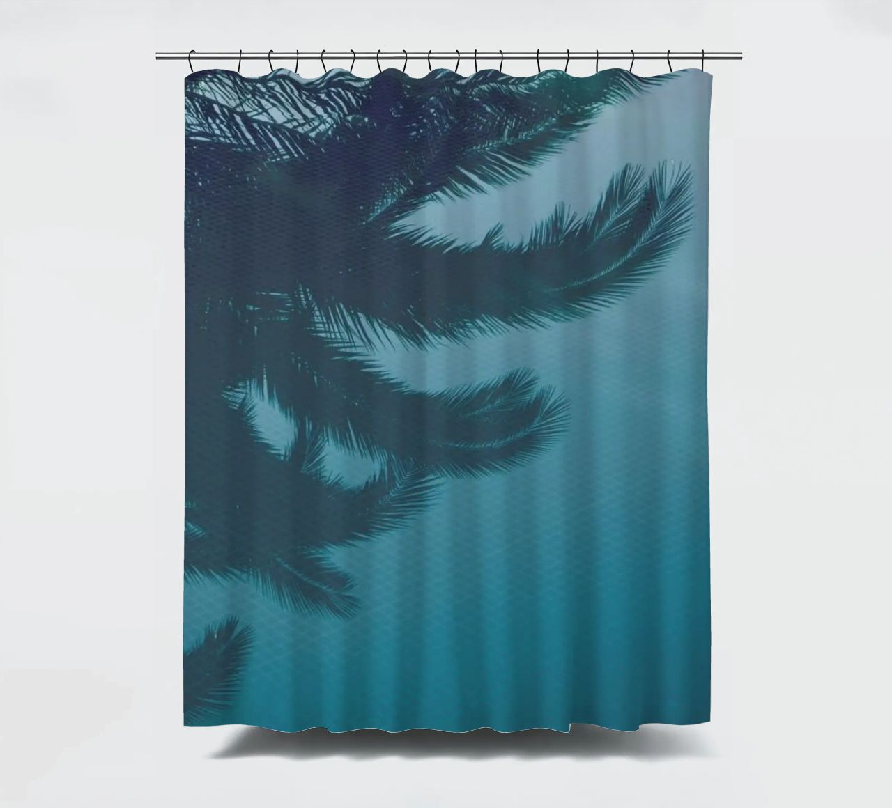 Palms In The Pool tenda da doccia da Studio Nahili