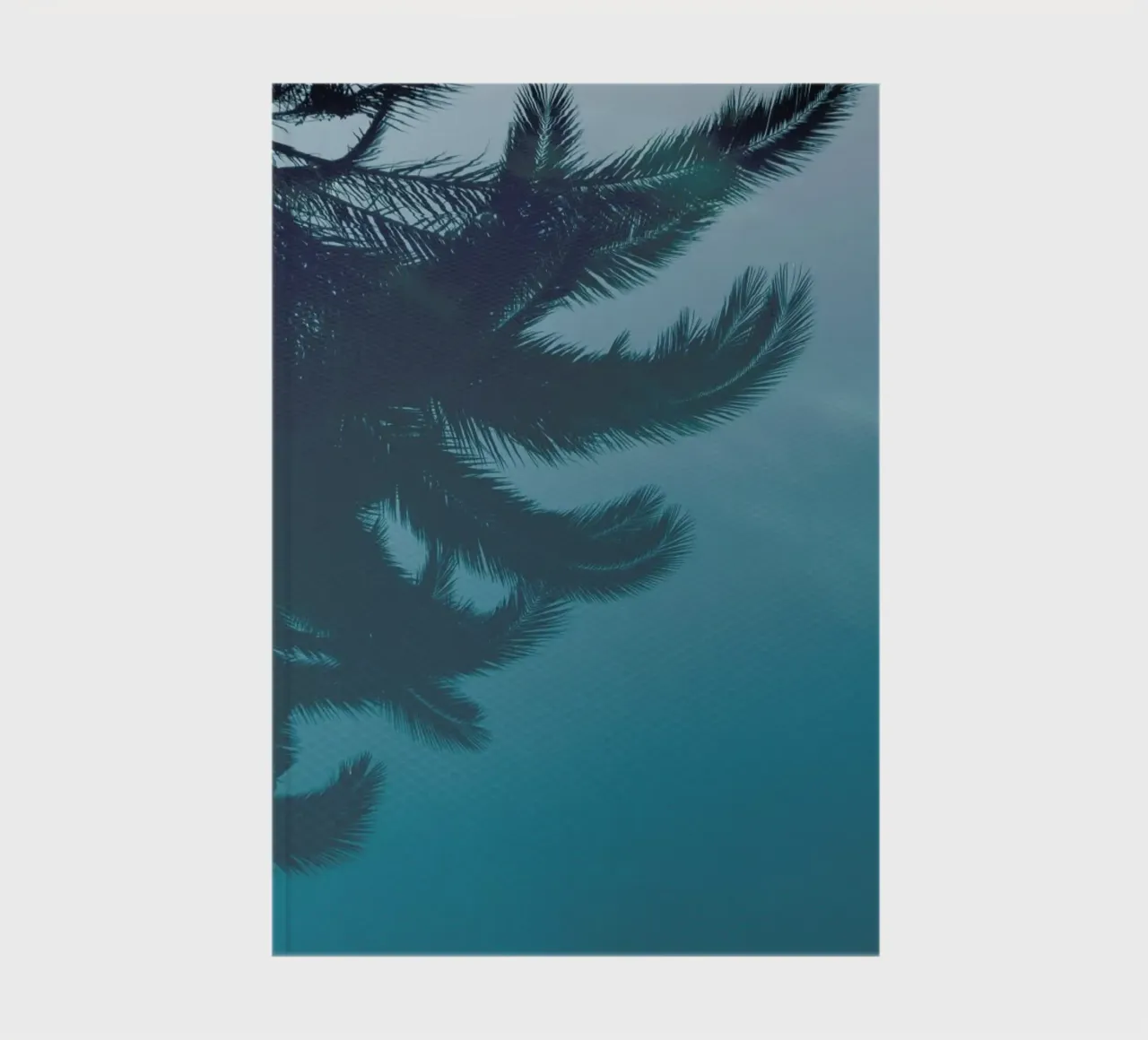 Palms In The Pool notebook by Studio Nahili