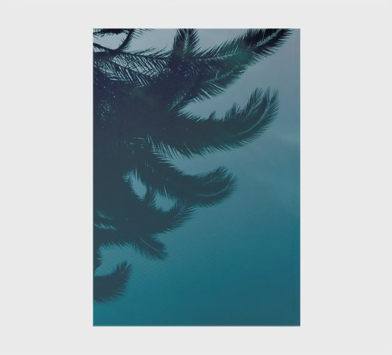 Palms In The Pool notebook by Studio Nahili