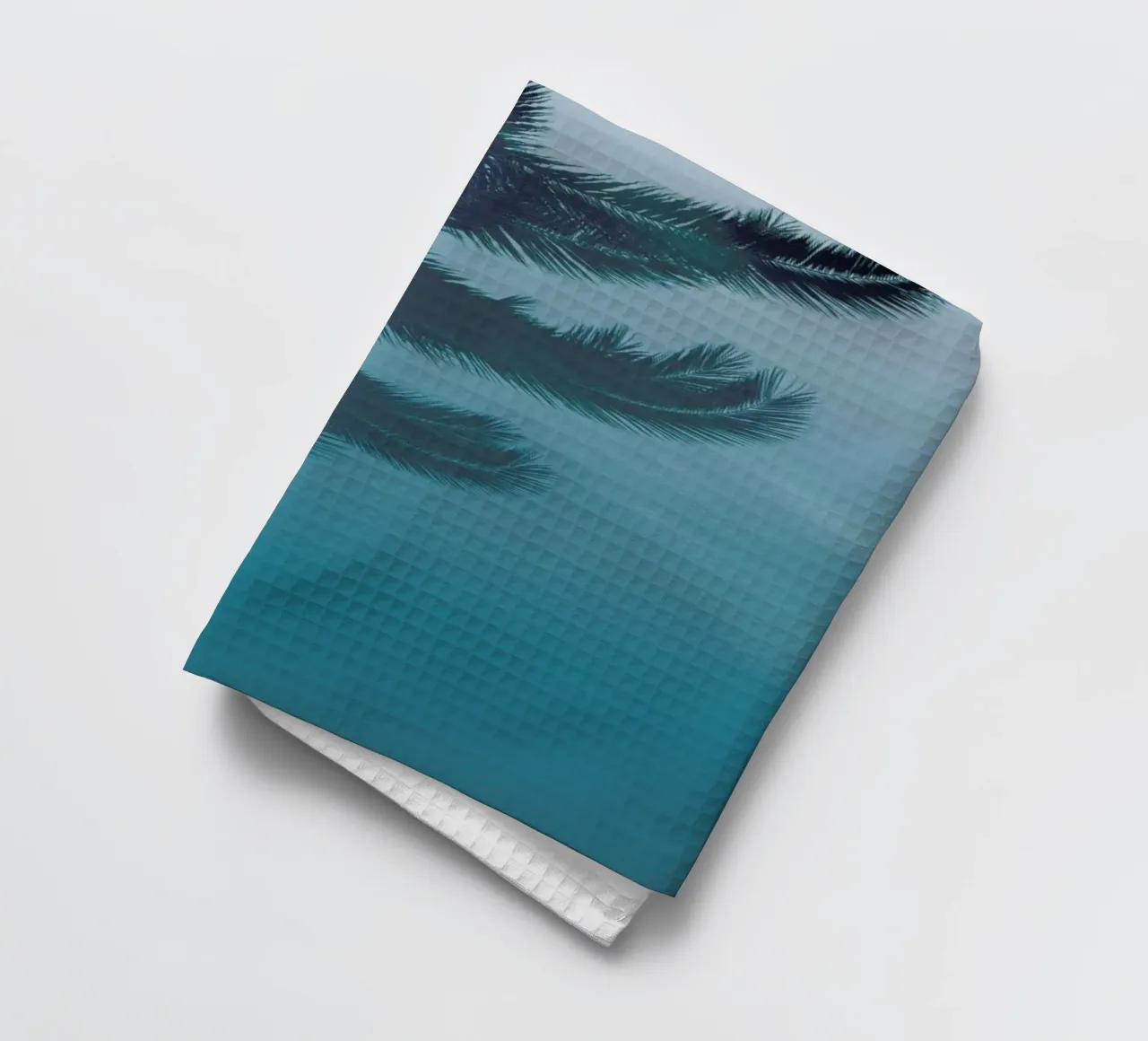 Palms In The Pool torchon de Studio Nahili