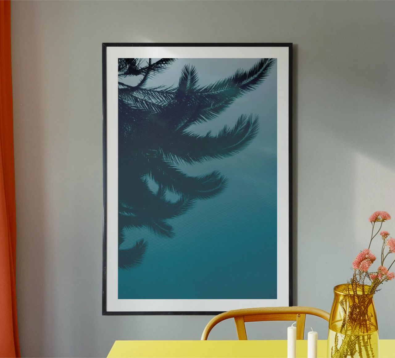 Palms In The Pool poster da Studio Nahili