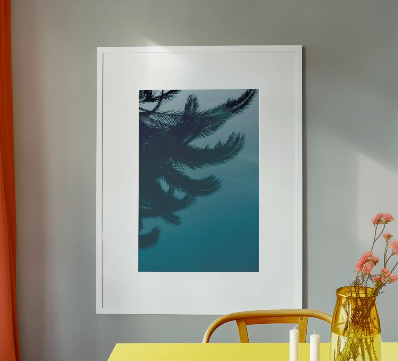 Palms In The Pool poster da Studio Nahili
