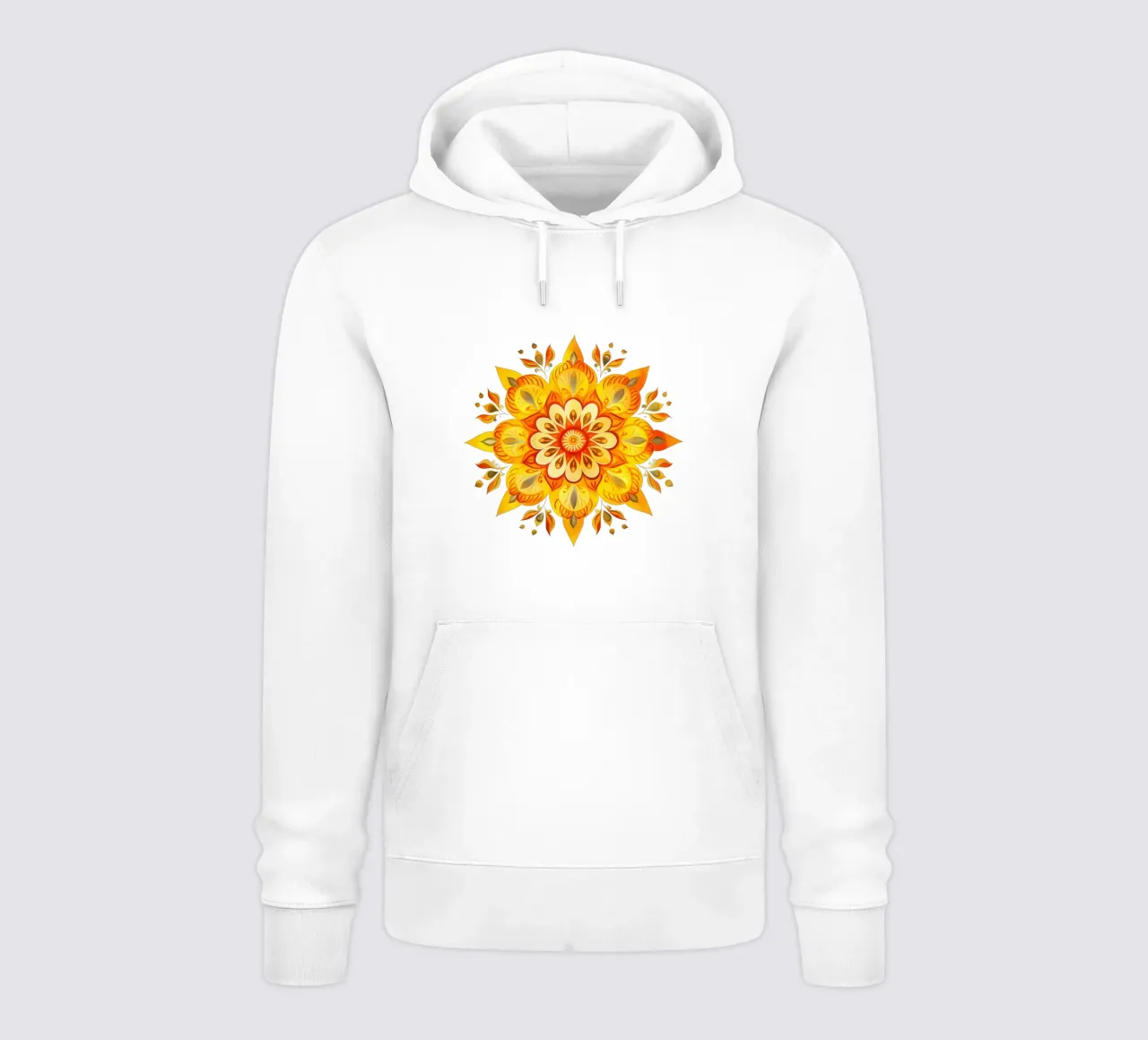 Mandala del sole felpa con cappuccio da Spiritual Touch