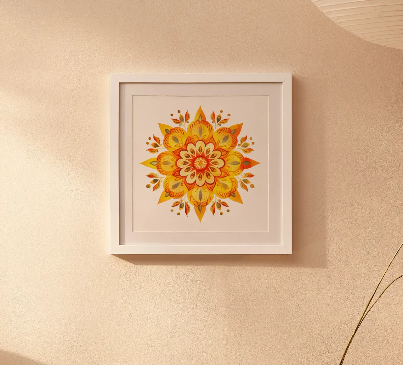 Mandala del sole poster da Spiritual Touch