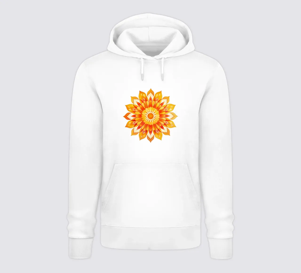 Mandala del sole felpa con cappuccio da Spiritual Touch