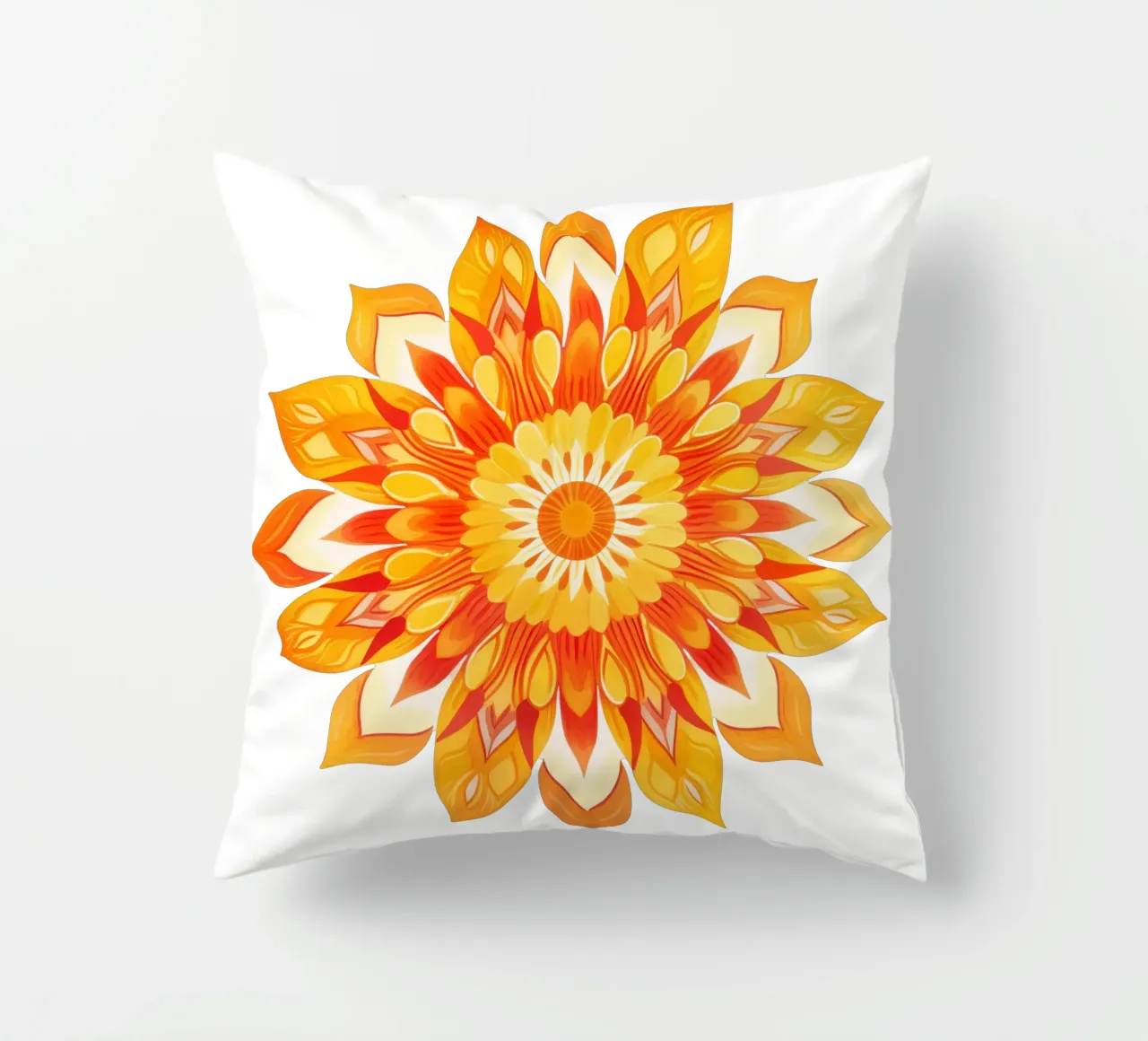 Mandala del sole cuscino da Spiritual Touch