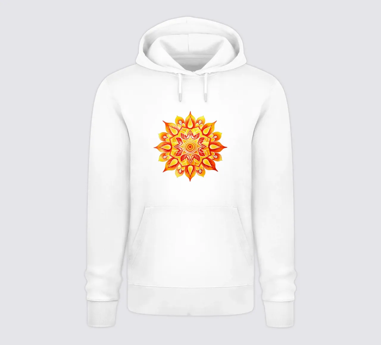Mandala del sole felpa con cappuccio da Spiritual Touch