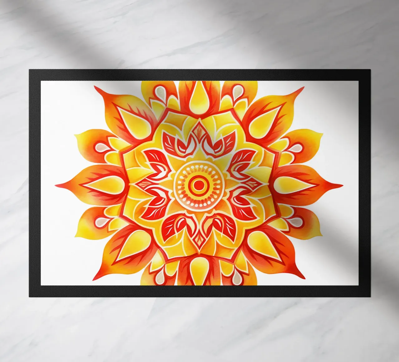 Mandala del sole zerbino da Spiritual Touch