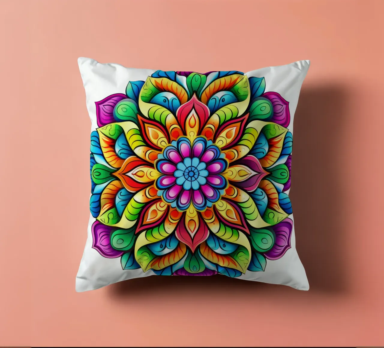 Mandala Vibrance cuscino da Spiritual Touch