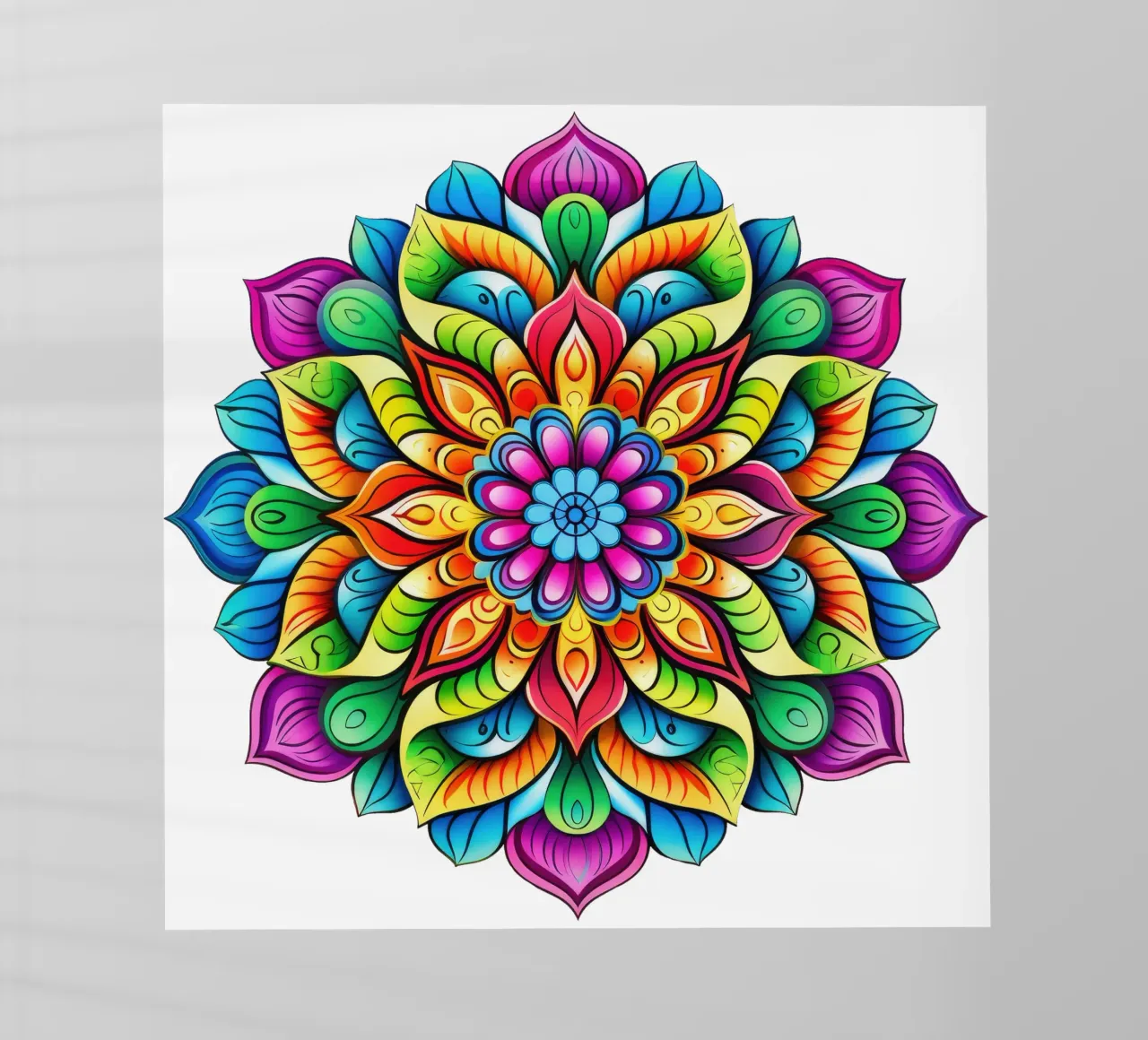 Mandala Vibrance pellicola backlit da Spiritual Touch