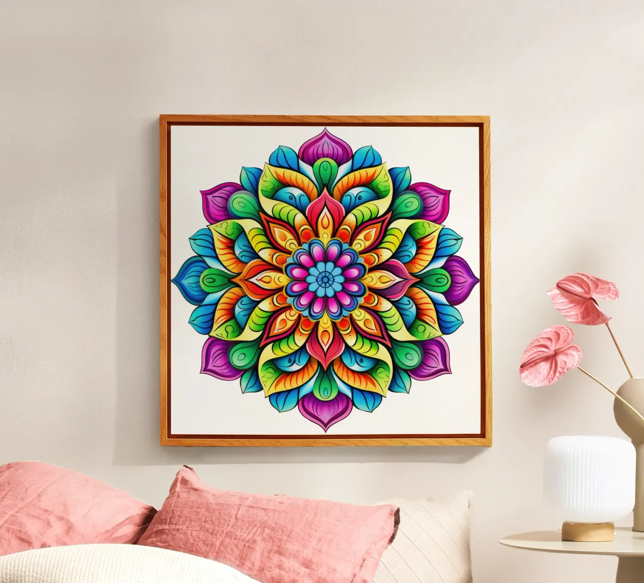 Mandala Vibrance plexiglass da Spiritual Touch