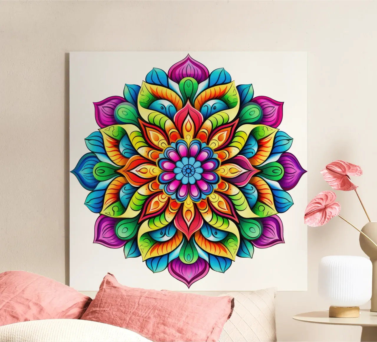 Mandala Vibrance plexiglass da Spiritual Touch