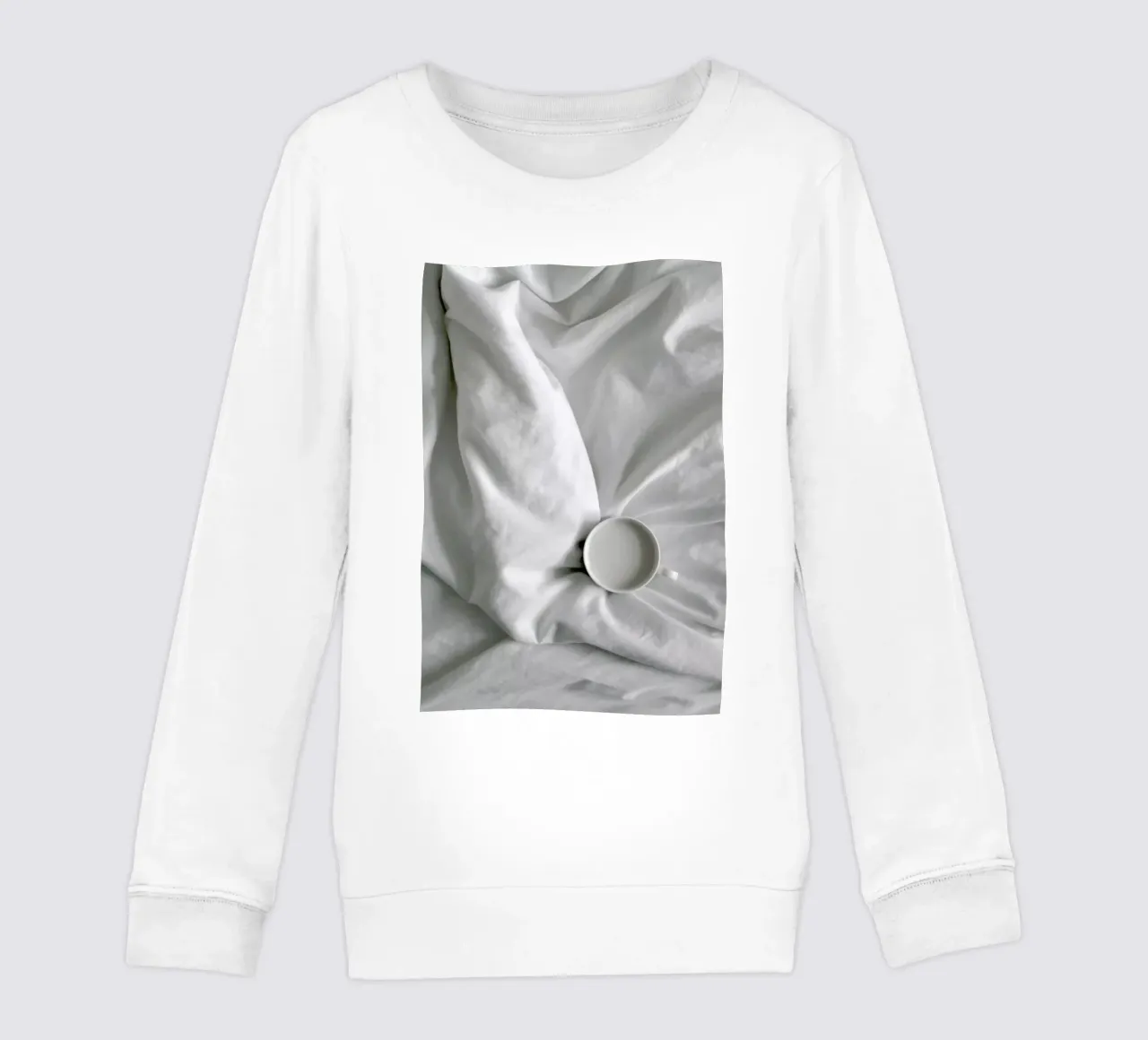 Coffee Time in Bed - You & Me felpa bambino da Studio Nahili