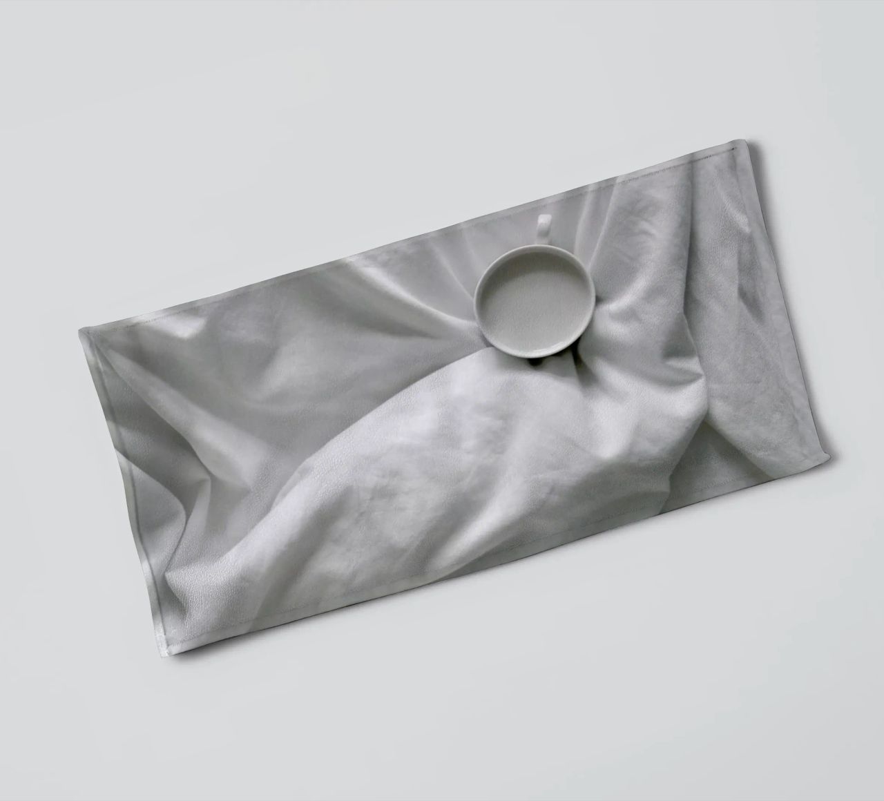 Coffee Time in Bed - You & Me towel by Studio Nahili