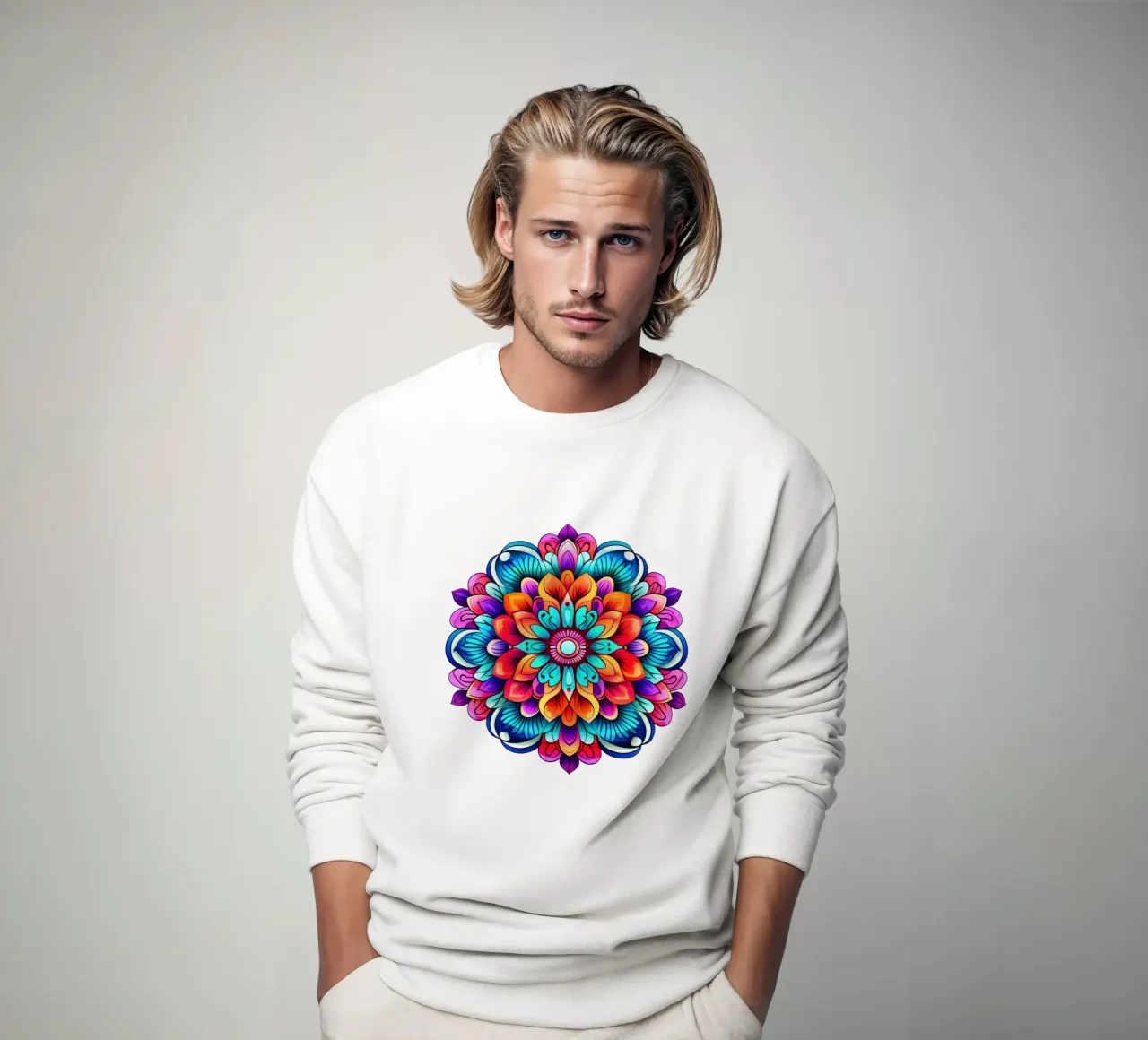 Mandala Vibrance felpa da Spiritual Touch