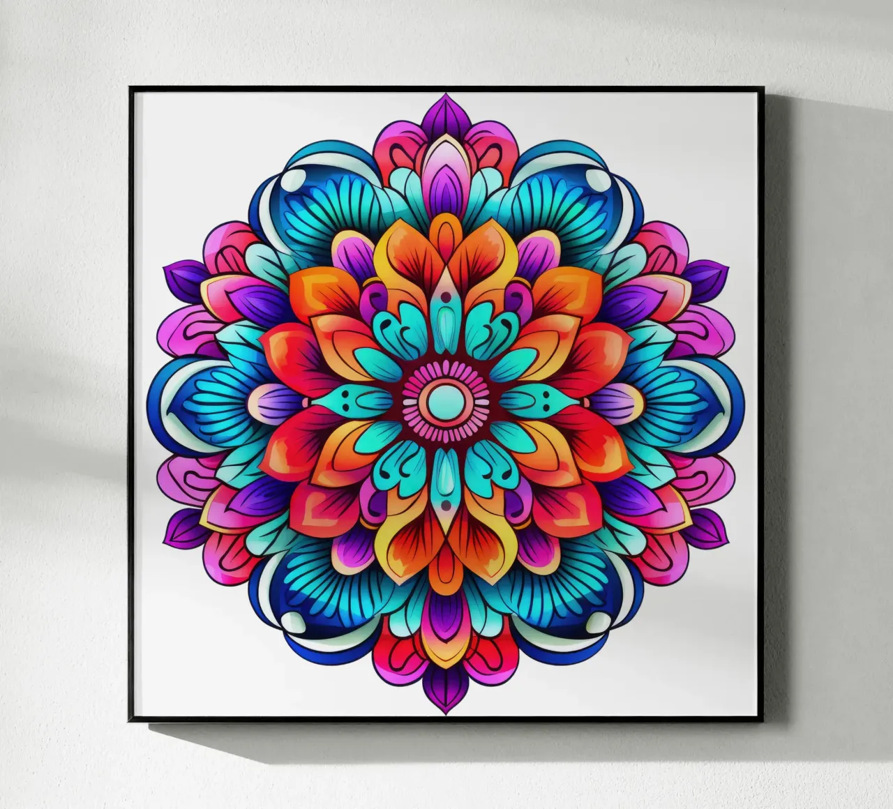 Mandala Vibrance plexiglass da Spiritual Touch