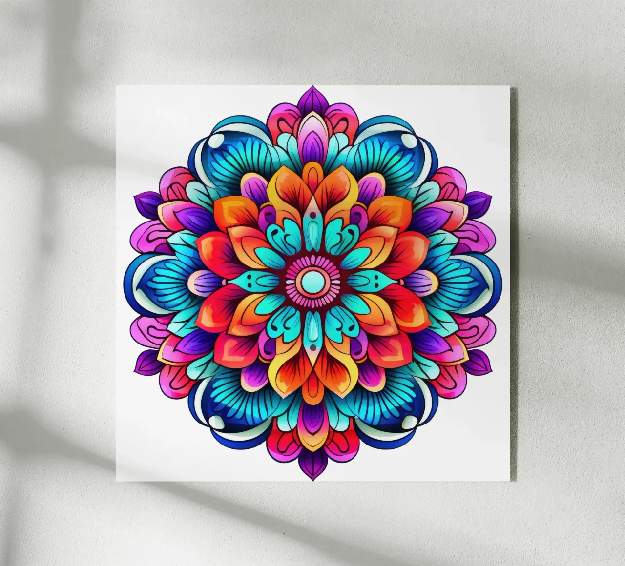 Mandala Vibrance plexiglass da Spiritual Touch