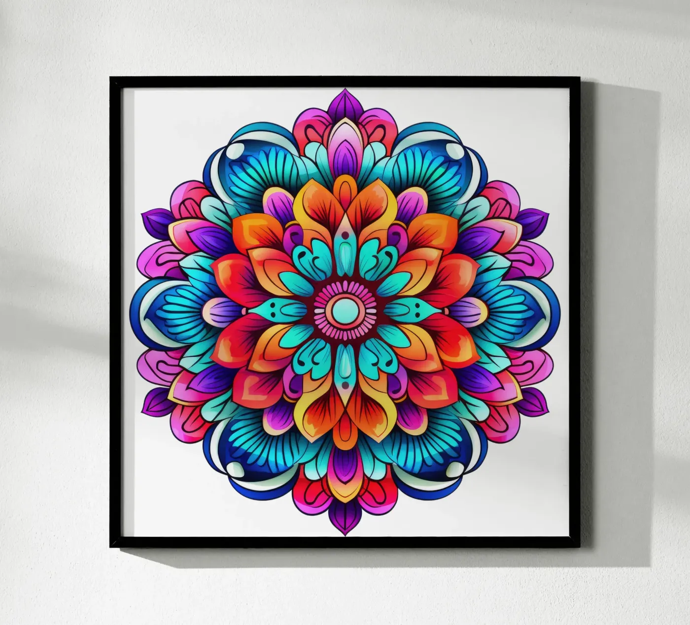 Mandala Vibrance poster da Spiritual Touch