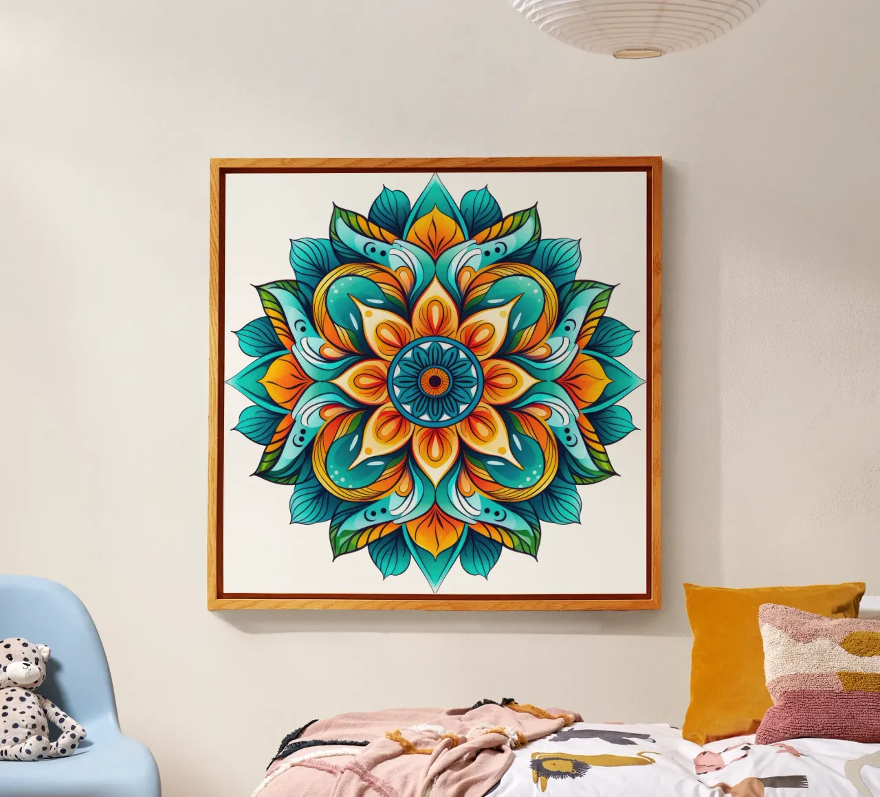 Mandala Vibrance plexiglass da Spiritual Touch