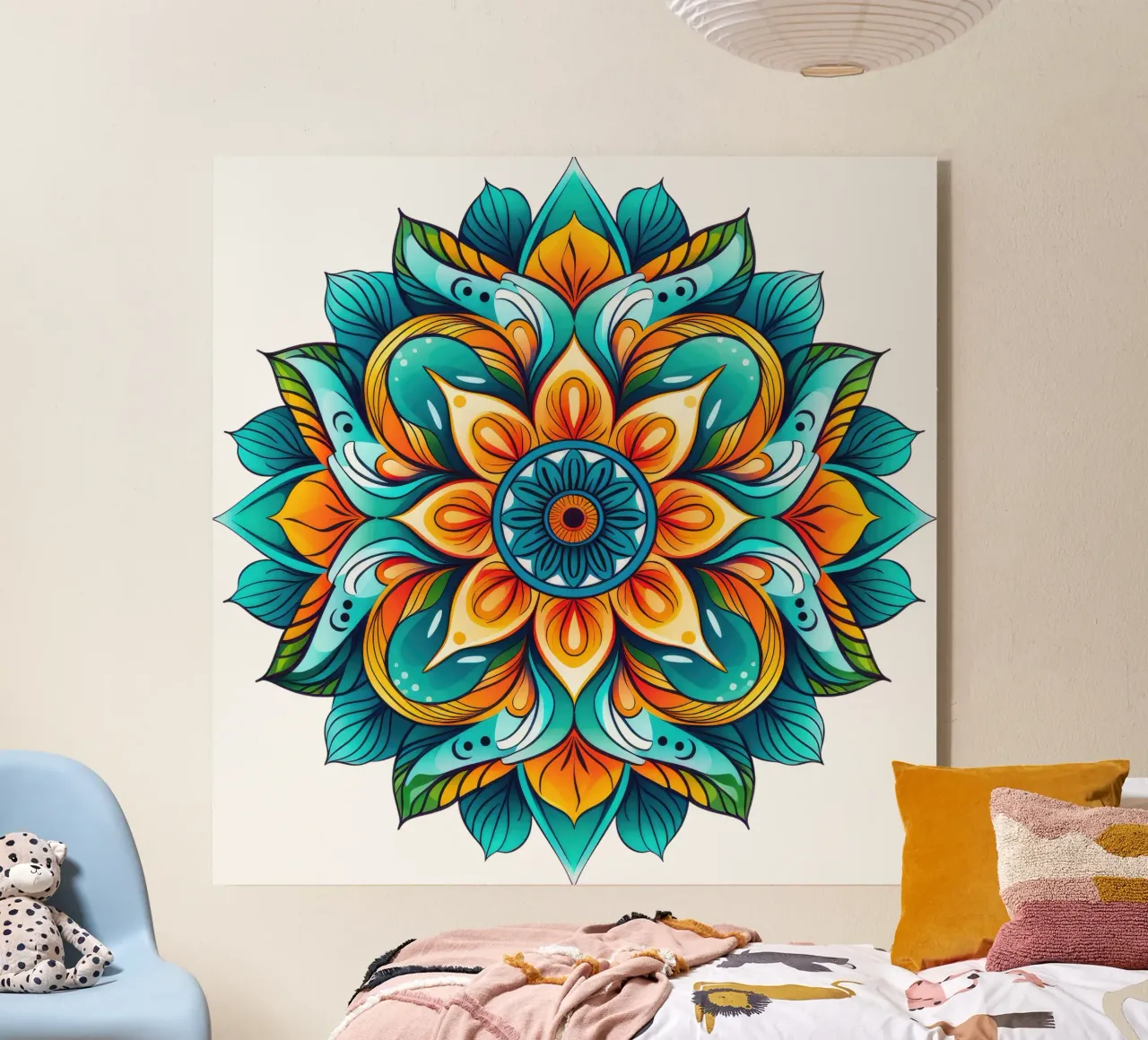 Mandala Vibrance plexiglass da Spiritual Touch