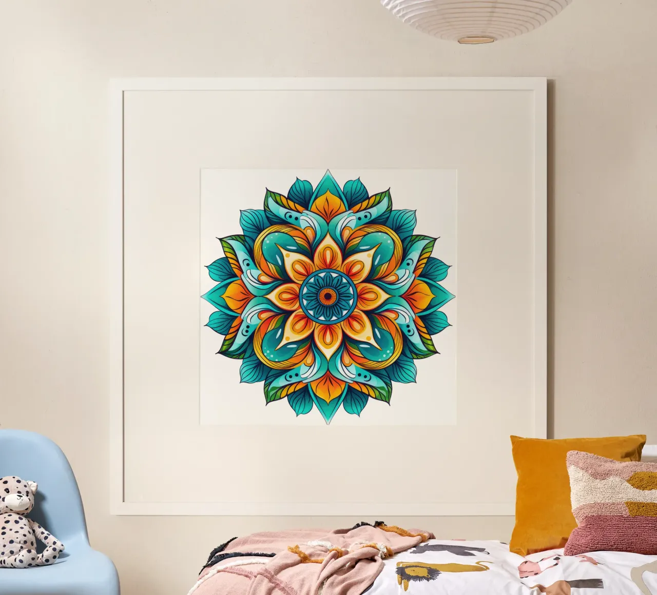 Mandala Vibrance poster da Spiritual Touch