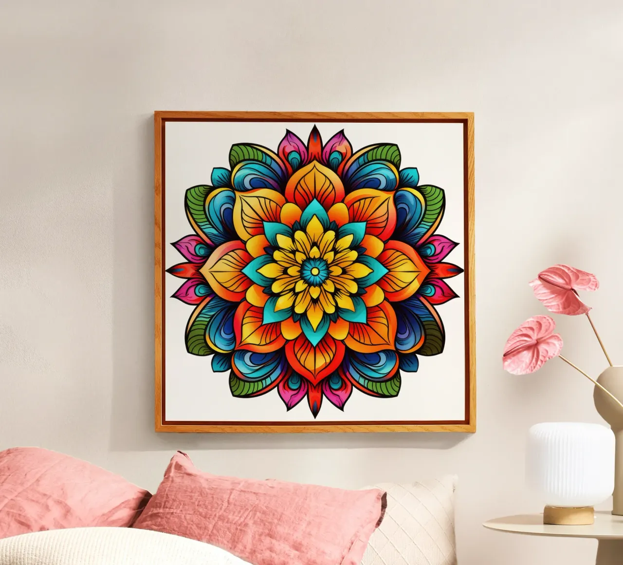 Mandala Vibrance plexiglass da Spiritual Touch