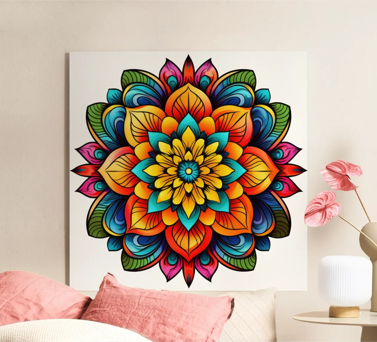 Mandala Vibrance plexiglass da Spiritual Touch