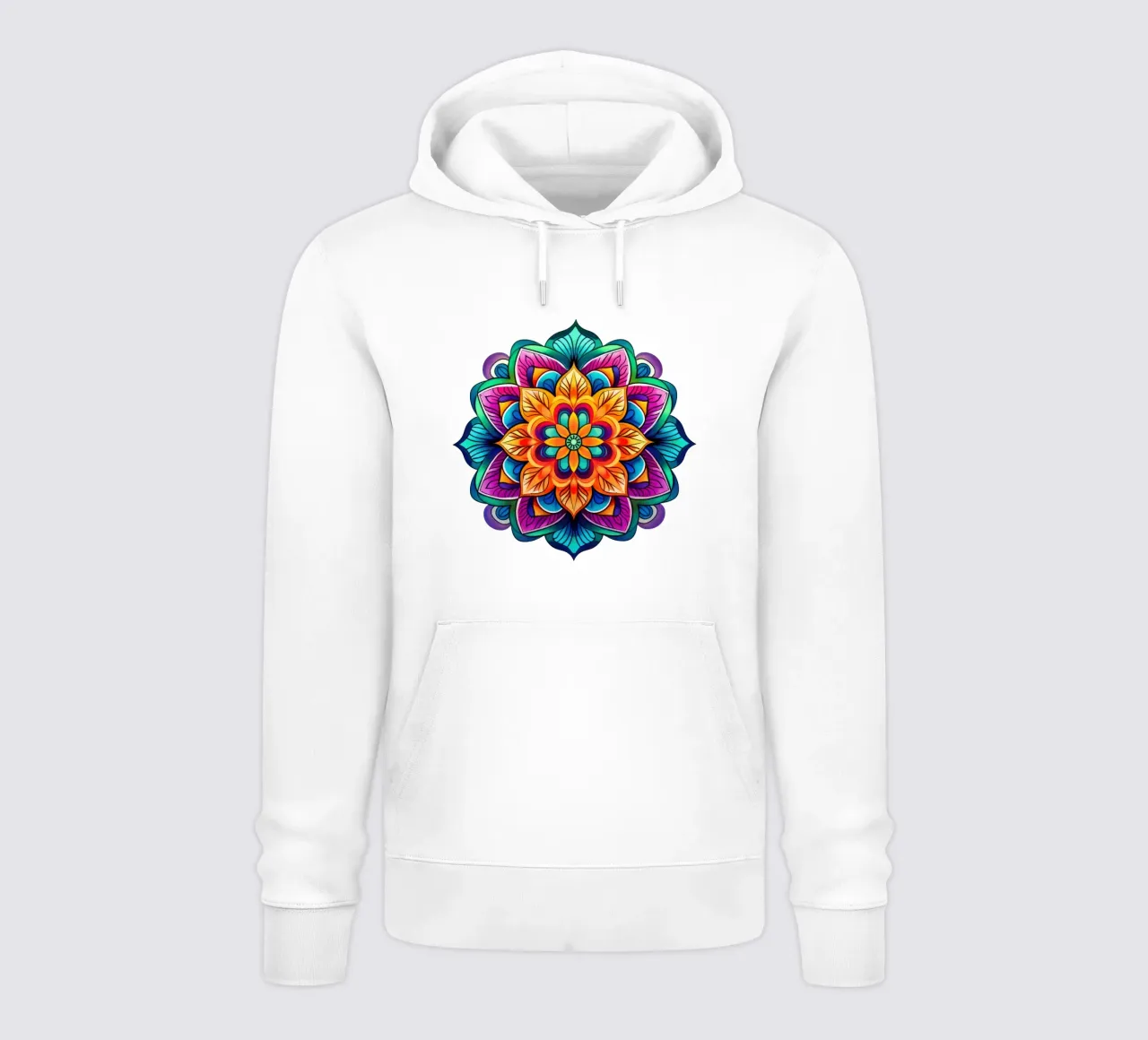 Mandala Vibrance felpa con cappuccio da Spiritual Touch