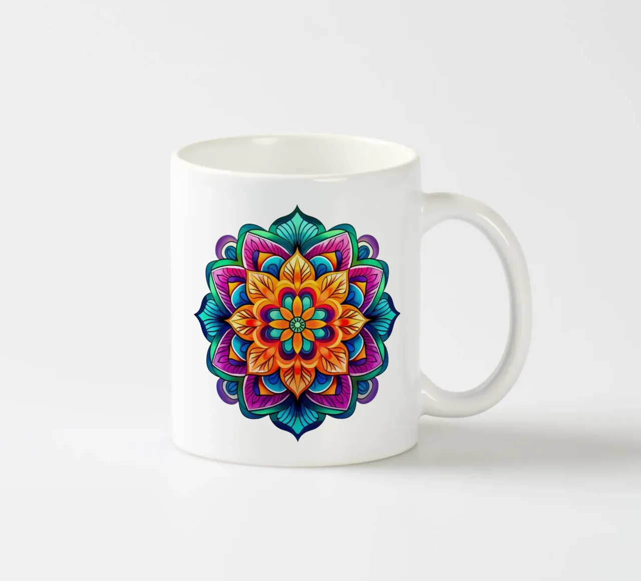 Mandala Vibrance tazza in ceramica da Spiritual Touch