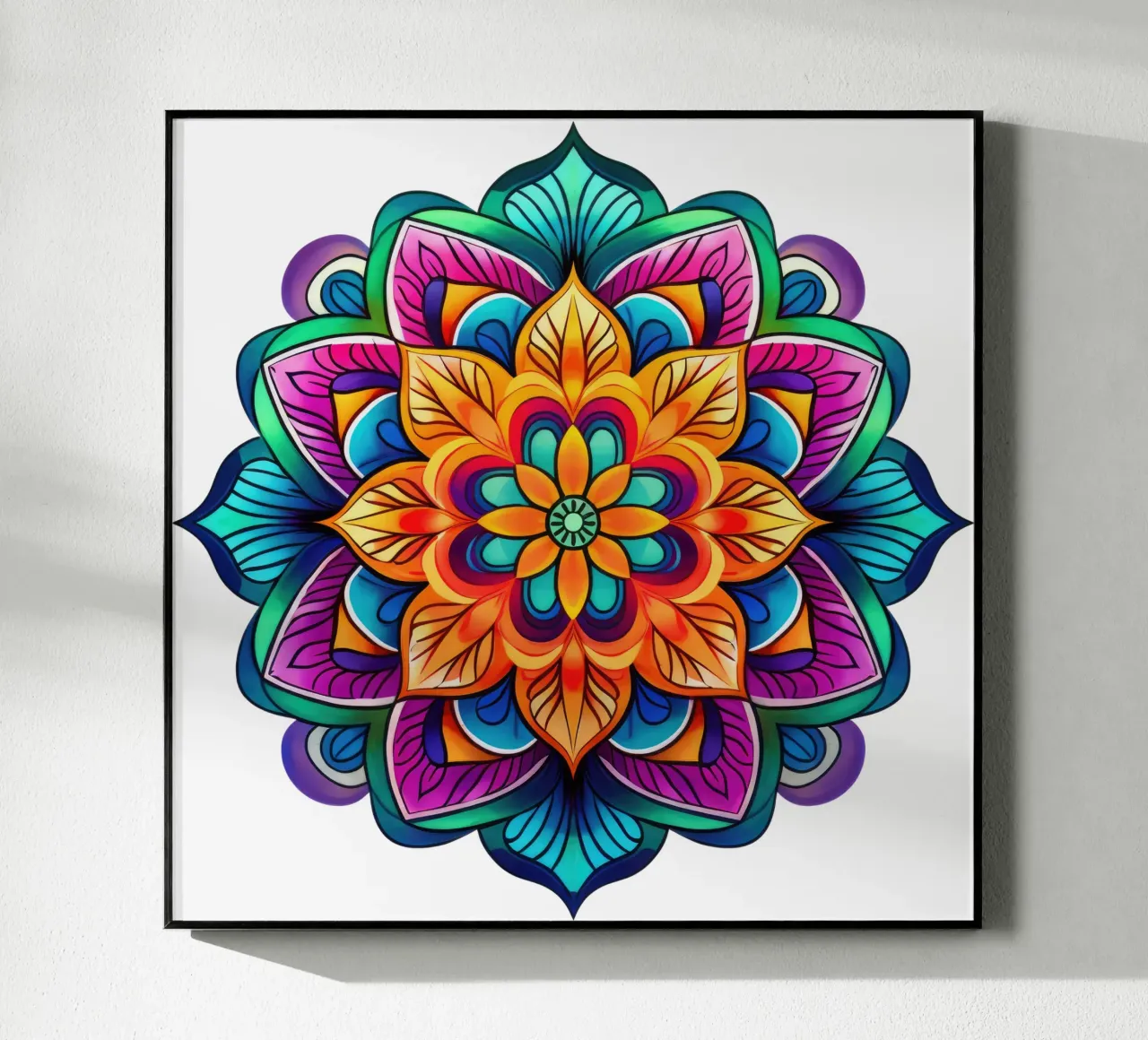 Mandala Vibrance plexiglass da Spiritual Touch