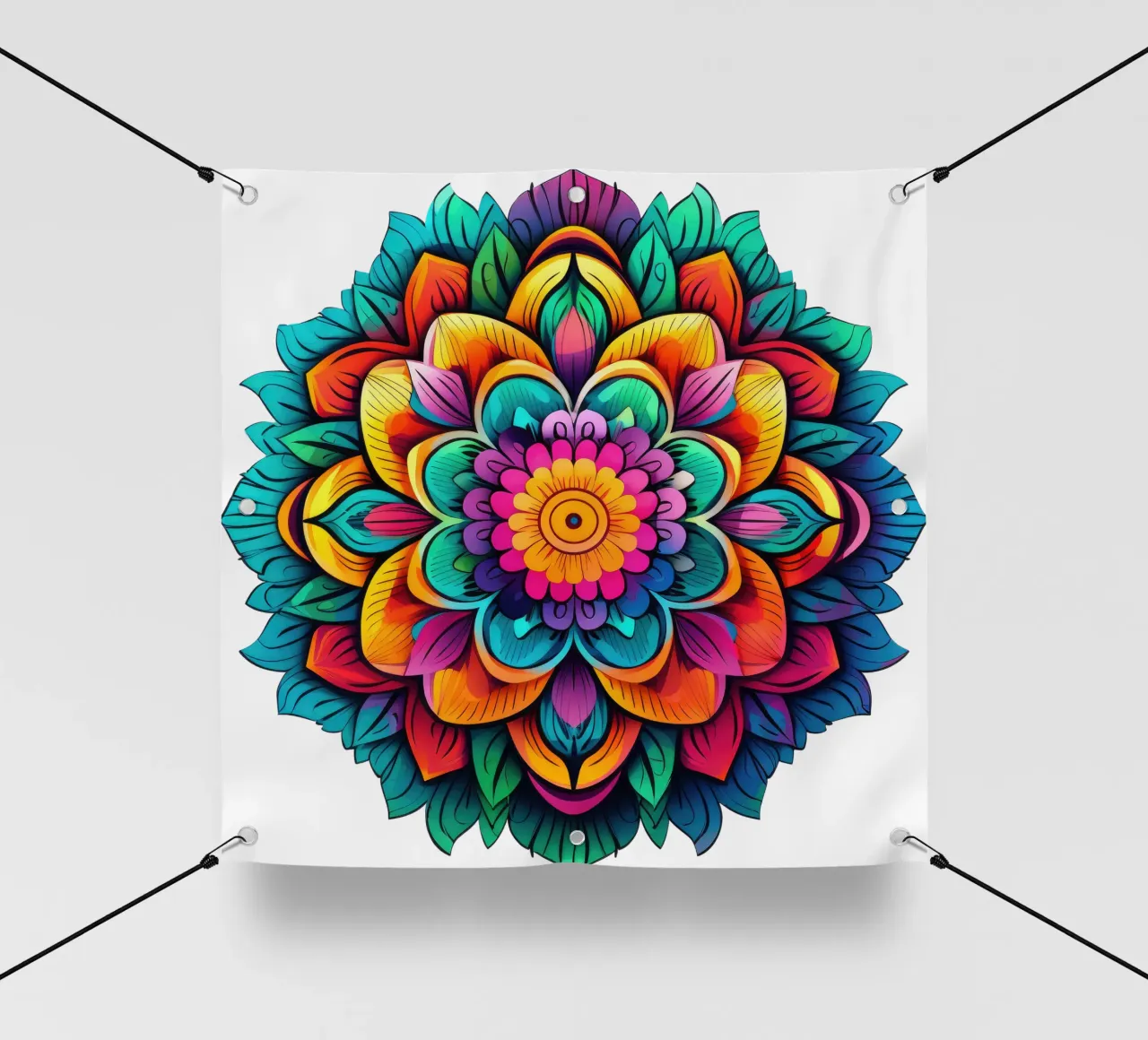 Mandala Vibrance telo in pvc da Spiritual Touch