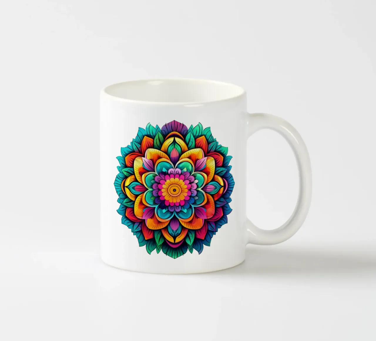 Mandala Vibrance tazza in ceramica da Spiritual Touch