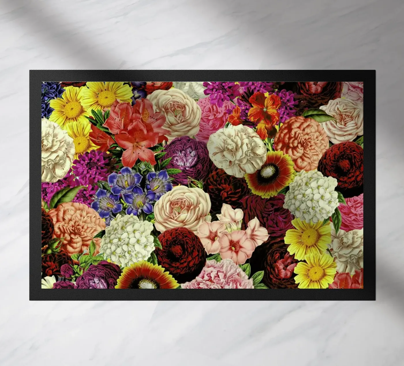 Spring Explosion doormat by Tobe Fonseca