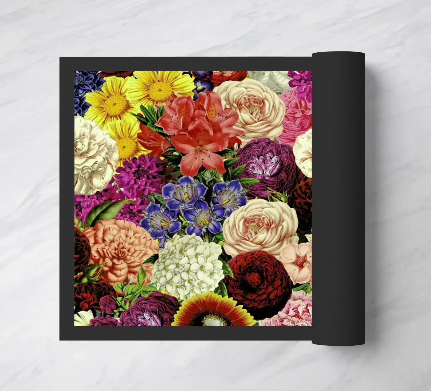 Spring Explosion doormat by Tobe Fonseca