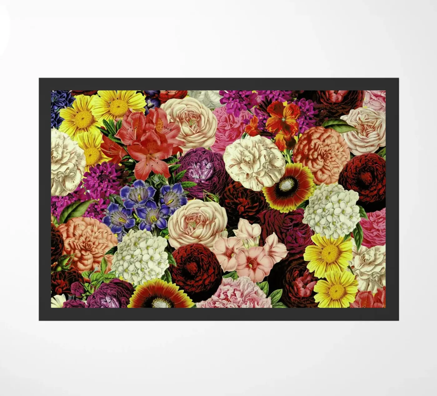 Spring Explosion doormat by Tobe Fonseca