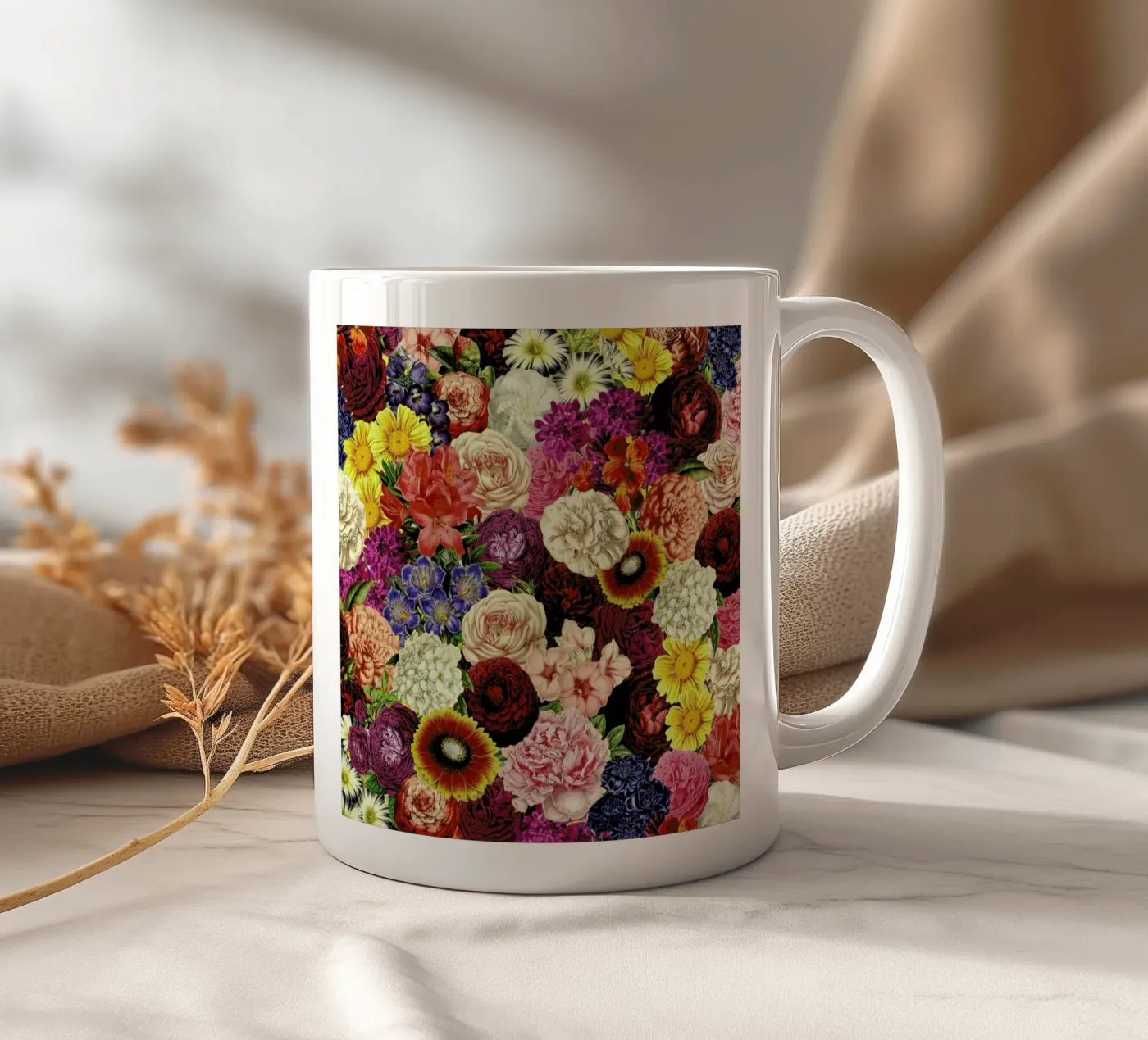 Spring Explosion ceramic mug by Tobe Fonseca