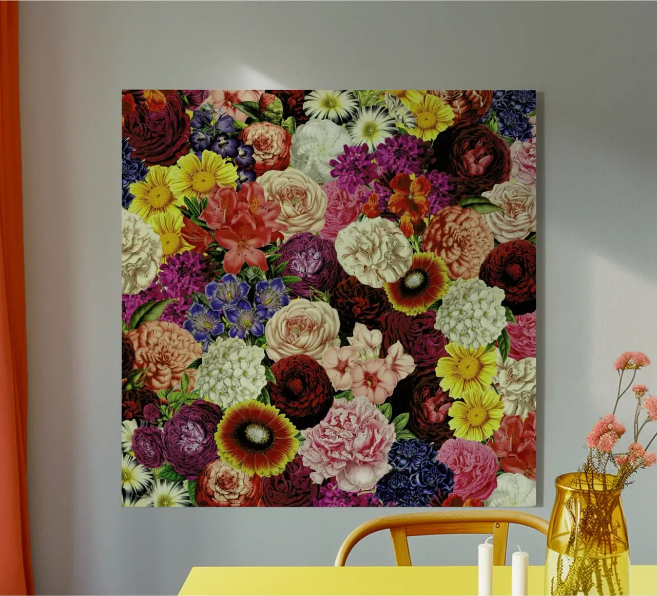 Spring Explosion acryl van Tobe Fonseca
