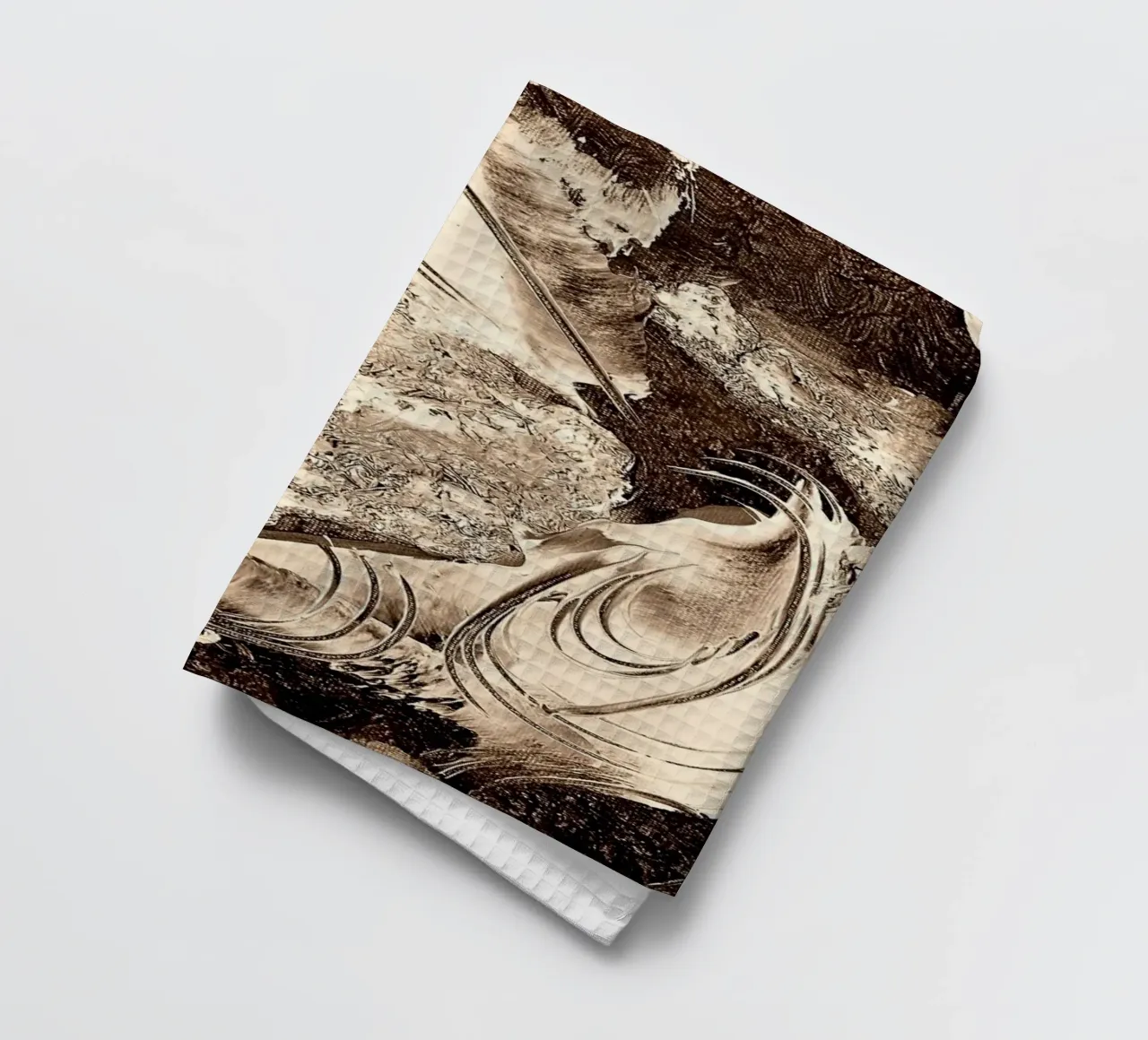 SEPIA 36 canovaccio da cucina da Thierry Vobmann Abstract painting