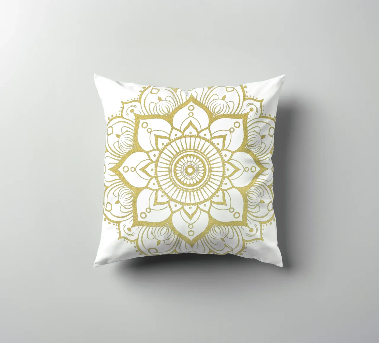 Mandala d'oro cuscino da Spiritual Touch